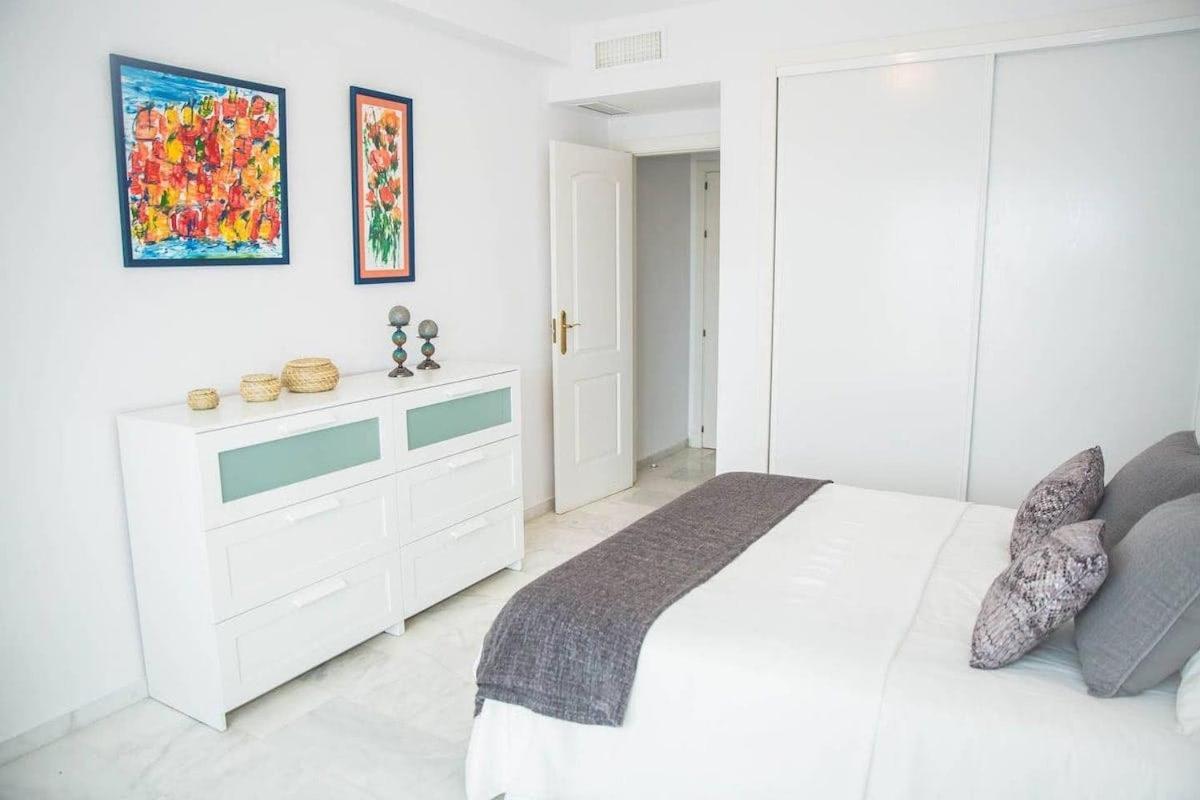 Apartamento Las Chapas - bonito y tranquilo Marbella Exterior foto